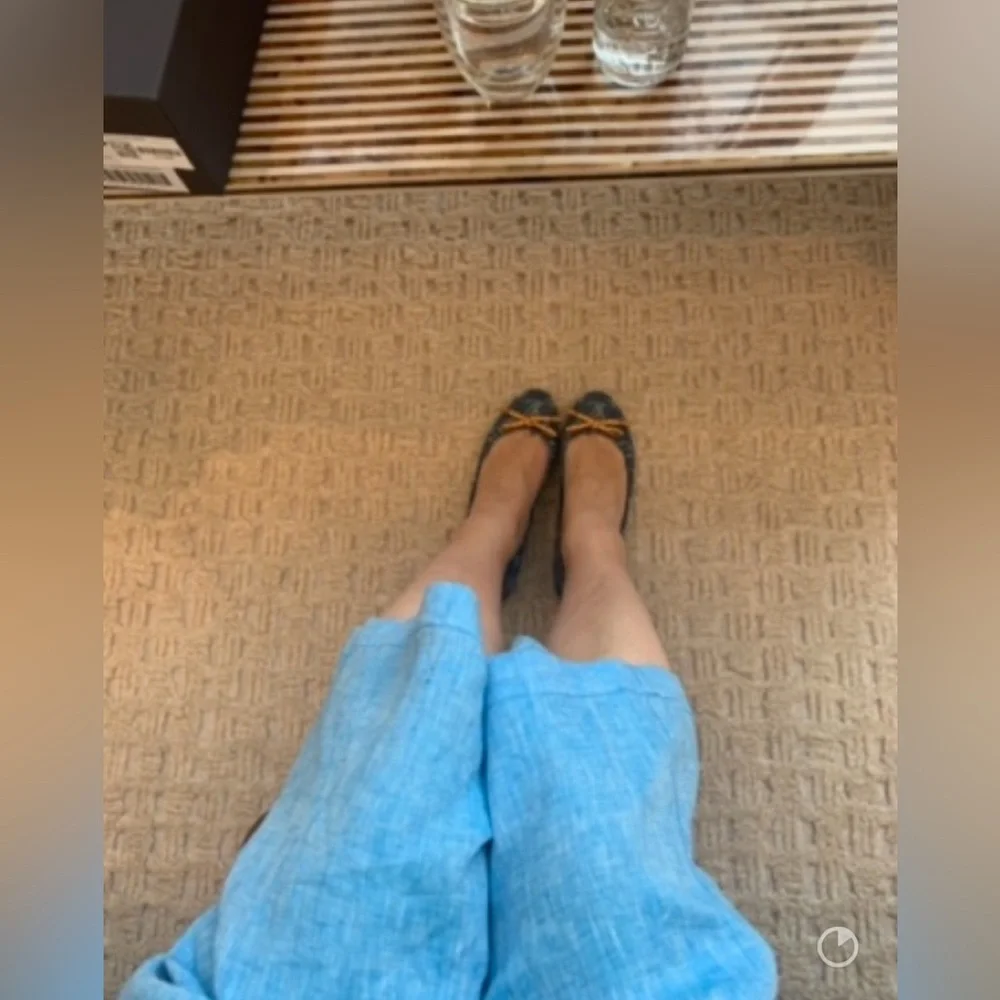 Absolutely stunning limited edition authentic Louis  Vuitton denim shoes 37.5 - Picture 5 of 17